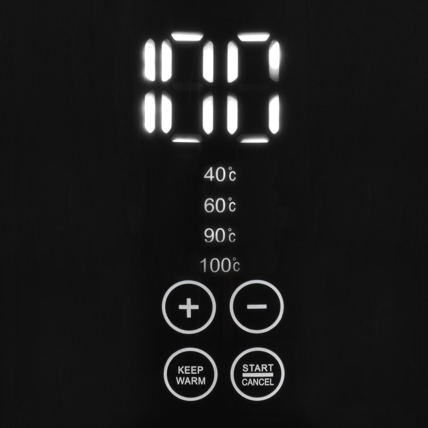 Hervidor de Agua Digital. Pantalla Digital, Regulación de temperatura, Mantenimiento de Calor, Indicador de Temperatura real, 1,7 litros, 2200 W de Potencia, Base 360º