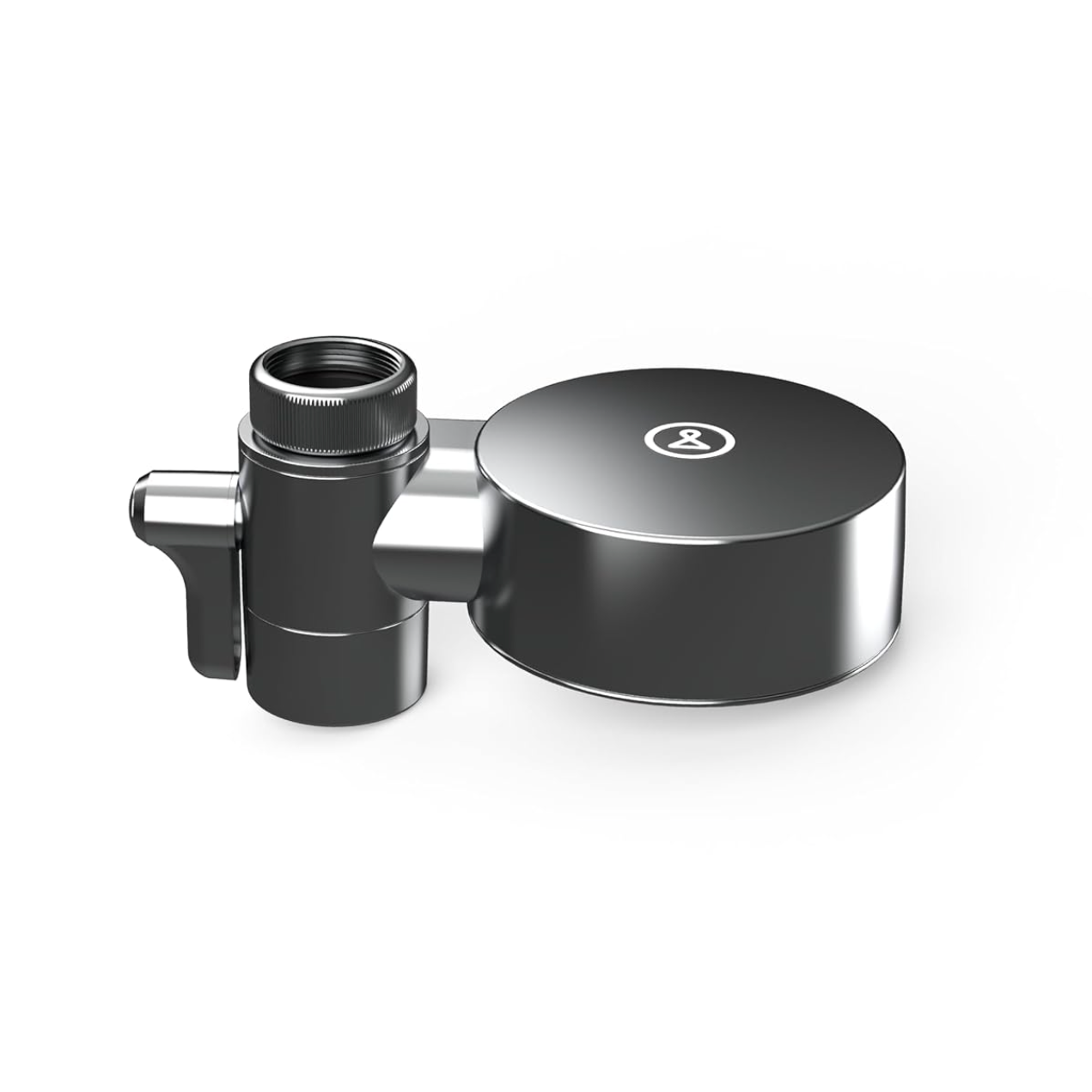 Tappwater EcoPro Compact - Filtro de agua para grifo más pequeño del mercado, filtra más de 100 sustancias. Sistema de filtración en 5 etapas con nanotecnología. Filtro de agua para grifo. (cromado)