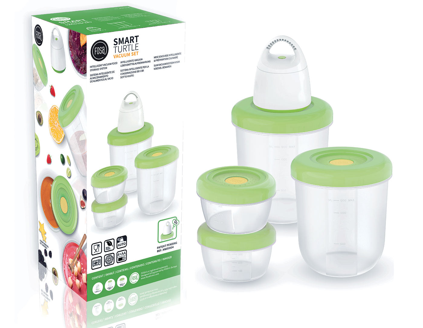 Kit Envasadora + Recipientes 4x (Special Microondas)