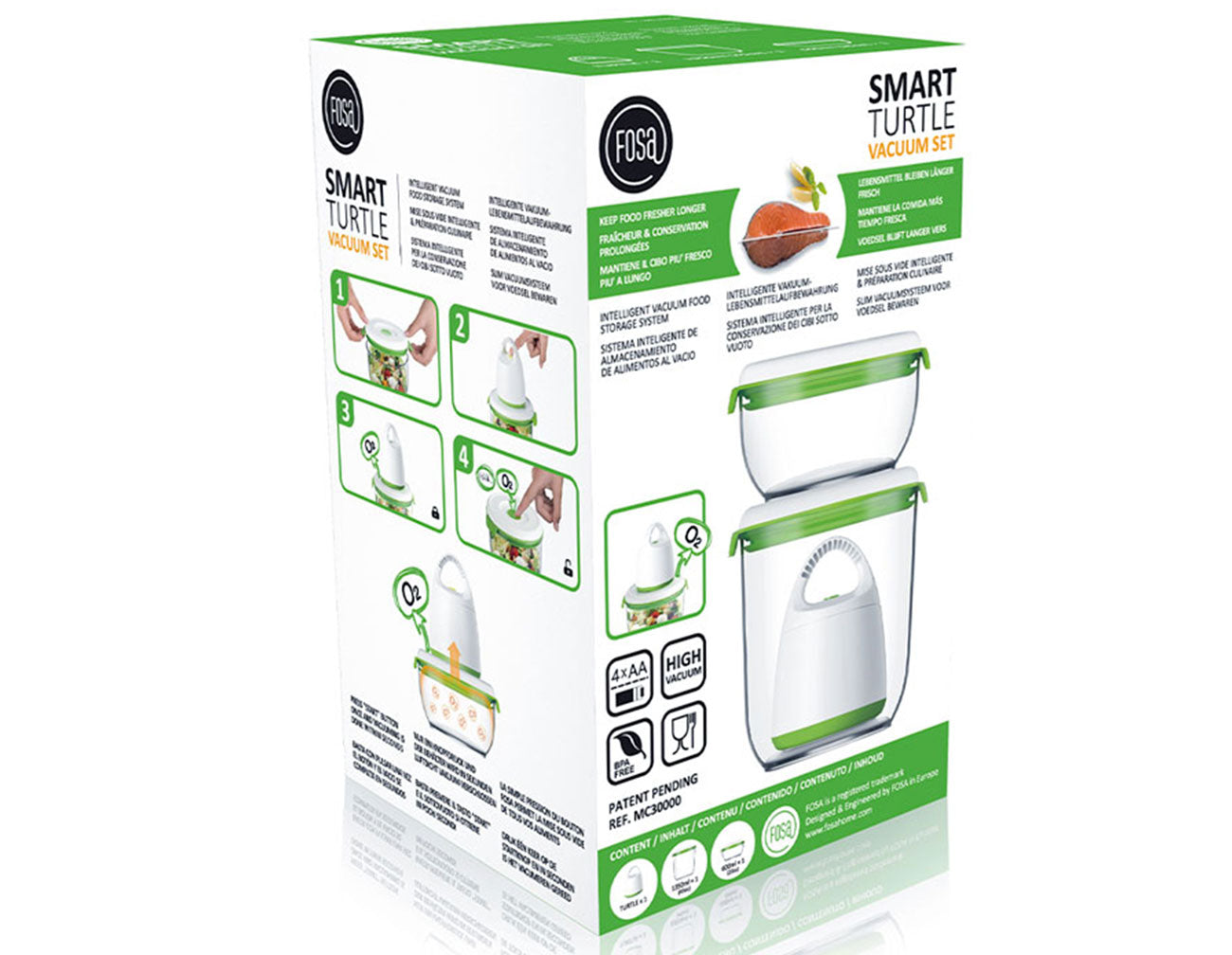 Pack 2 Recipientes + Envasadora