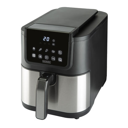 Air Fryer 5.0L con Revestimiento Antiadherente de Cerámica Saludable, libre de tóxicos (PFAS, PBA, Teflón, metales pesados)